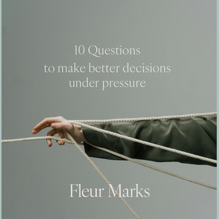 10 Questions to make better decisions under pressure