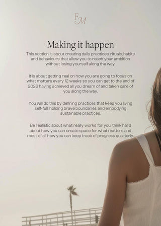 2026 Overachiever's Reset Planner - Digital