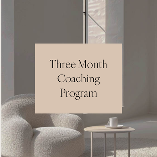 3 Month Coaching Program