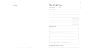 Weekly Planner - Free Resource